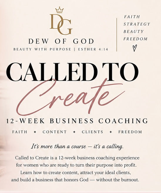 Called to Create