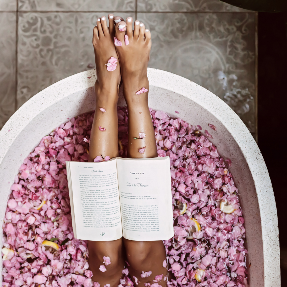 Rejuvenating Flower Bath