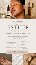 The Esther Experience: Herbal Skincare Masterclass