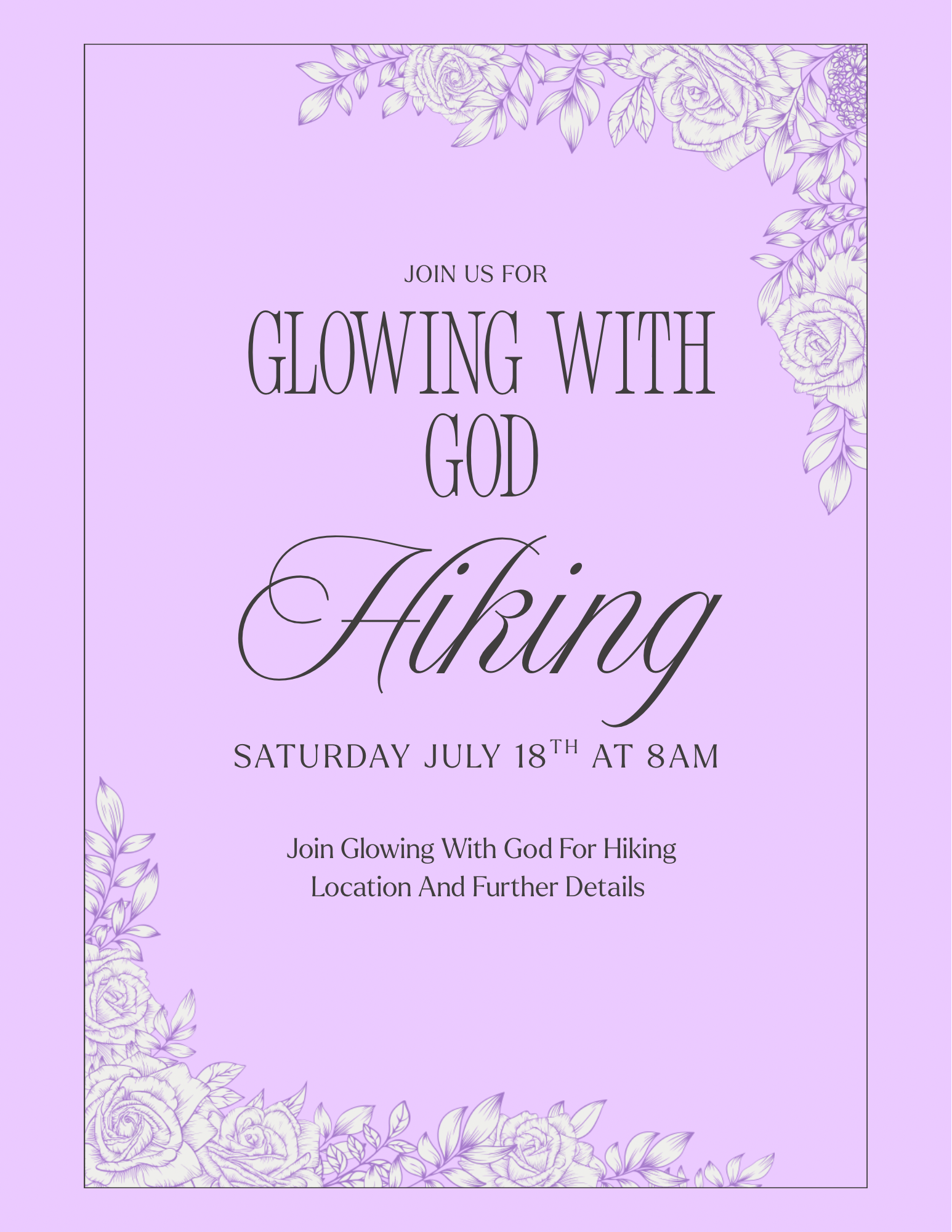 Glowing With God Gathering